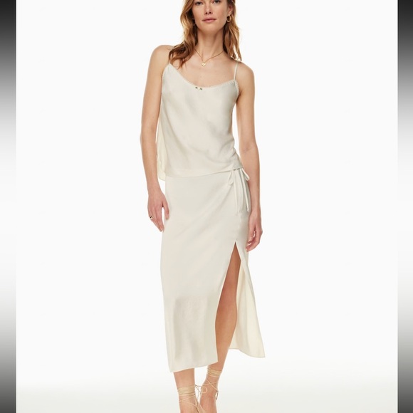 Wilfred Jasmine Satin Camisole size L light birch - Picture 2 of 8